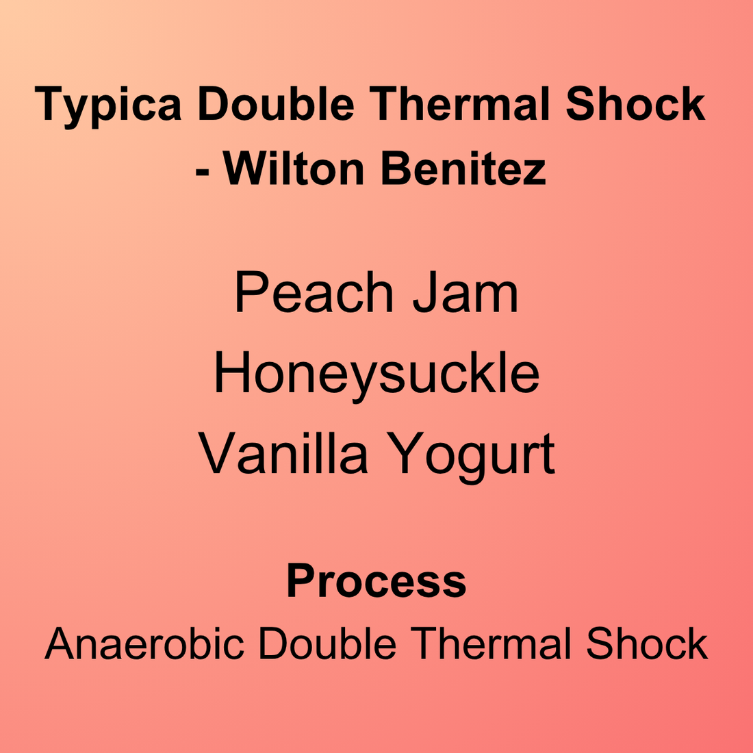 Typica Double Thermal Shock - Wilton Benitez