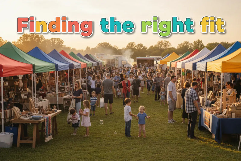 How to Pick the Right Vendor Market for Your Handmade Goods