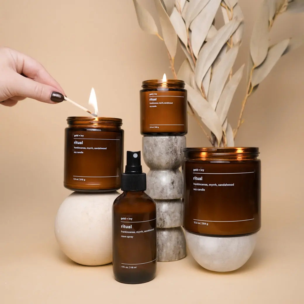 Welcoming Gold + Ivy: Soft, Clean Scent From Nashville