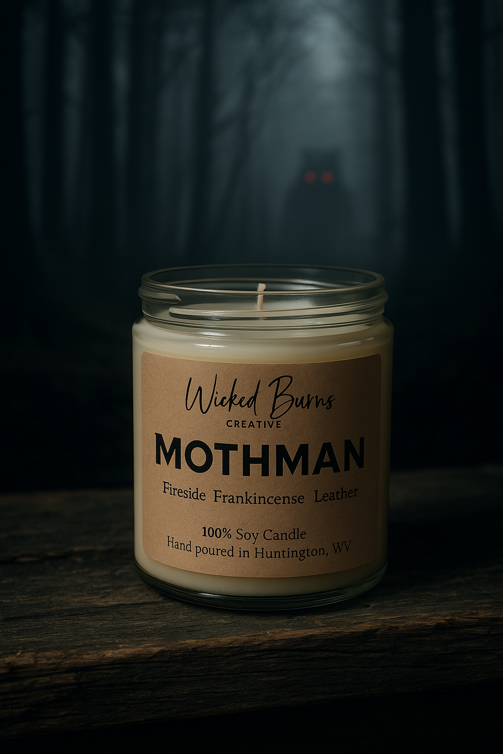 Wicked Burns Creative handmade Appalachian soy candles