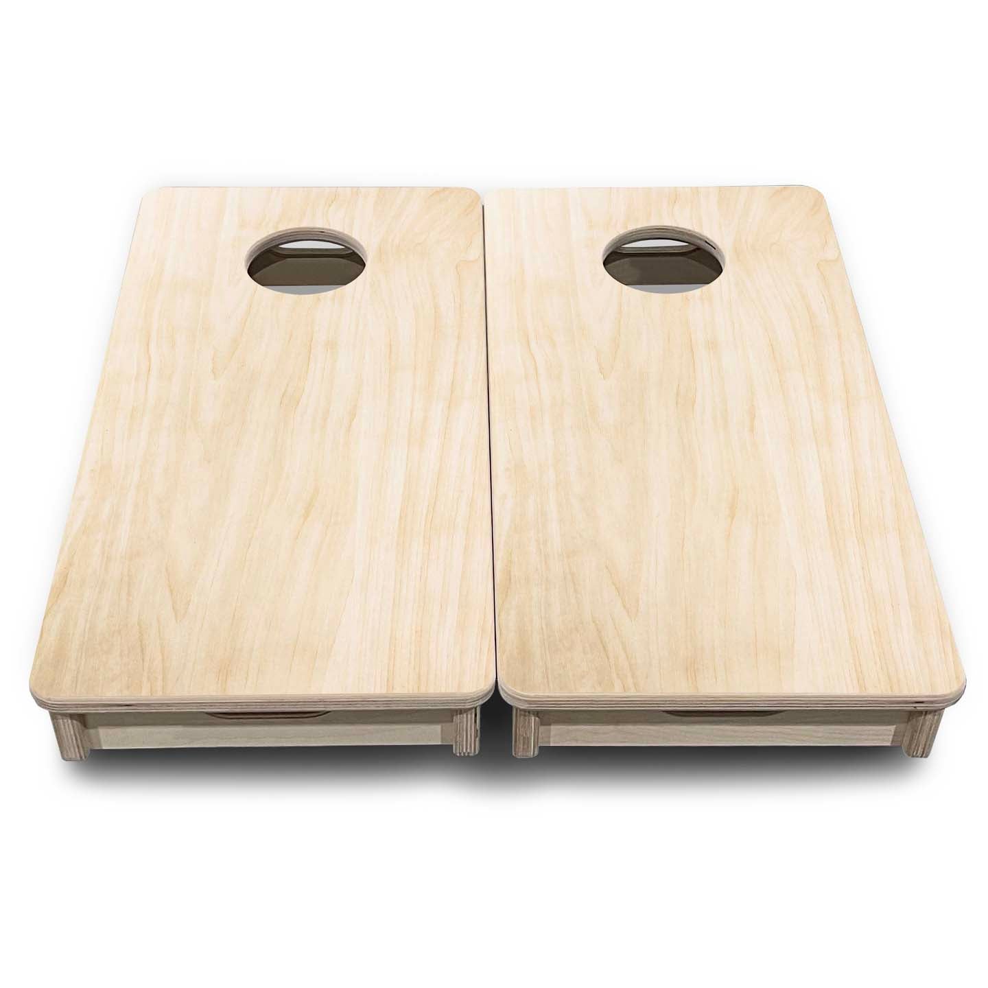 Plain Raw - Mini or Vacation Size Cornhole Boards (Needs Finished) by Cornhole Solutions, custom cornhole board detail photo 2