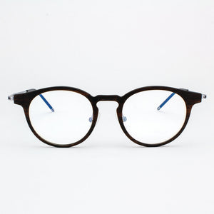Marion - Featherlight Titanium & Wood Eyeglasses