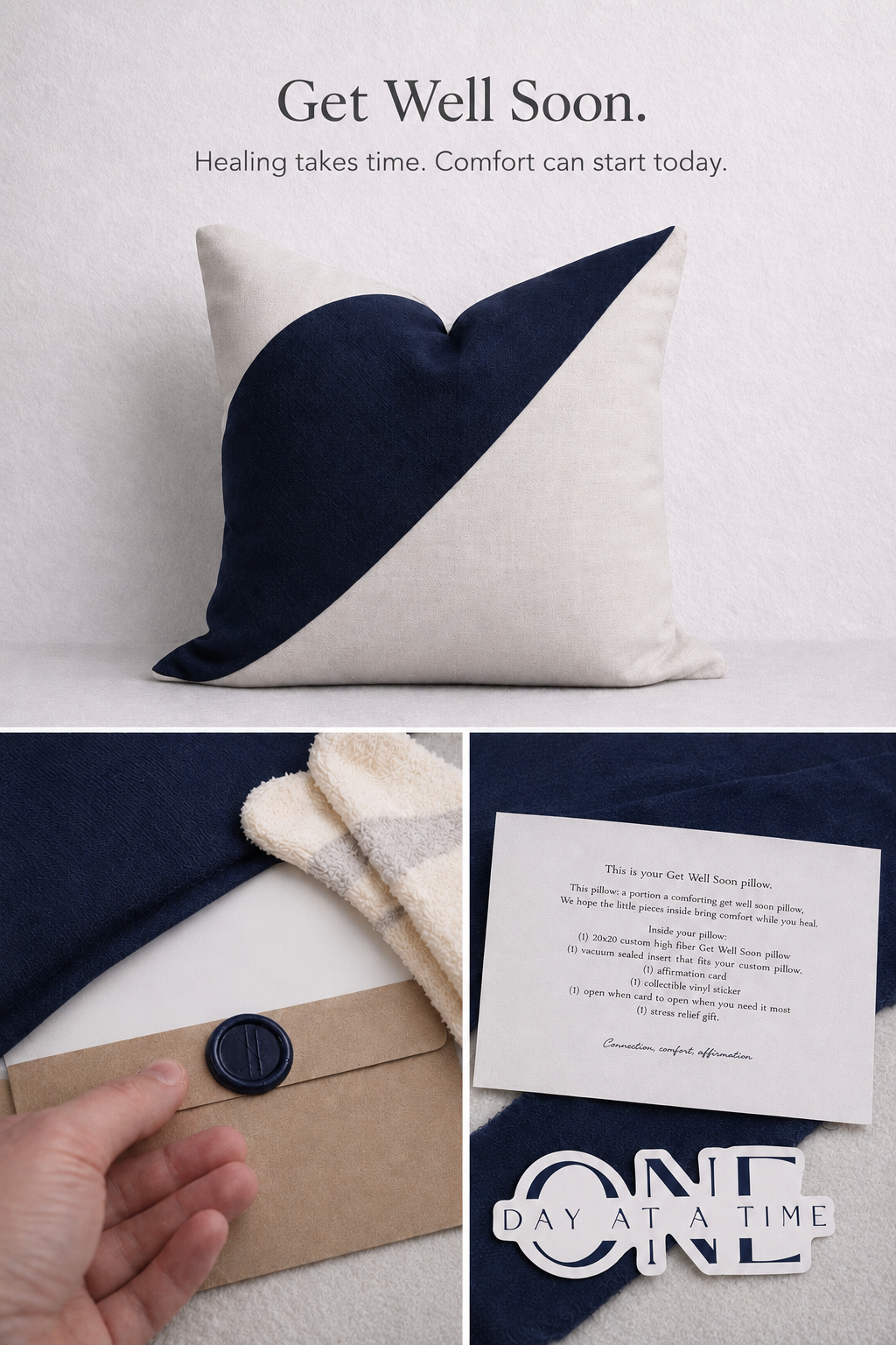 Get Well Soon Pillow Pack Mini by PillowPackShop