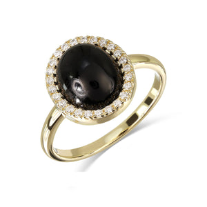 Amélie - Black Onyx Ring by Ke Bella, additional product image 3