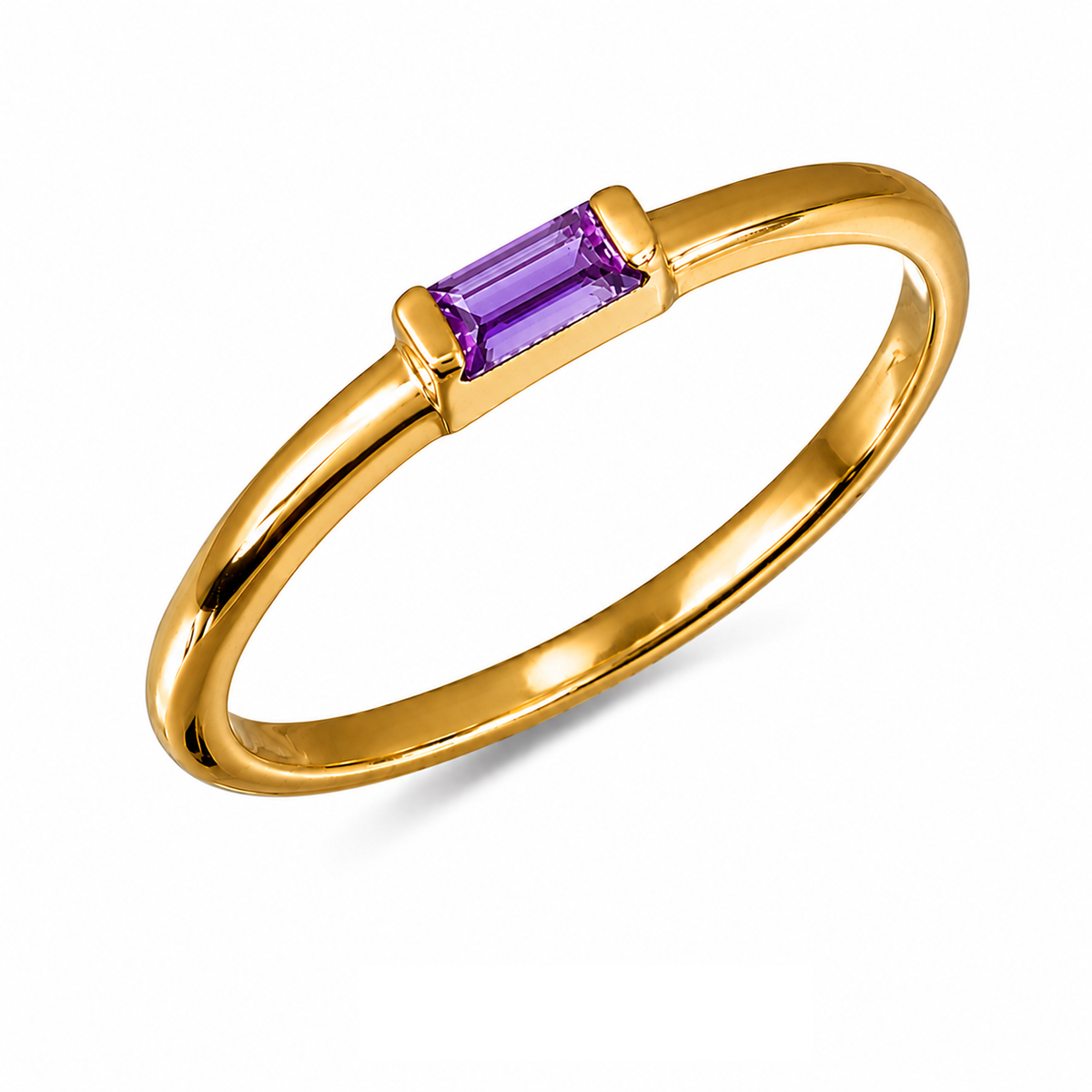 Faye Ring | Amethyst handmade jewelry by Ke Bella