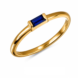 Faye Ring | Genuine Blue Sapphire by Ke Bella, additional product image 3