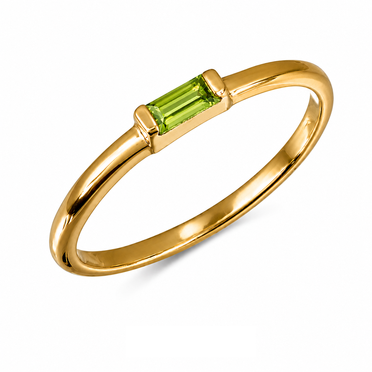 Faye Ring | Peridot handmade jewelry by Ke Bella