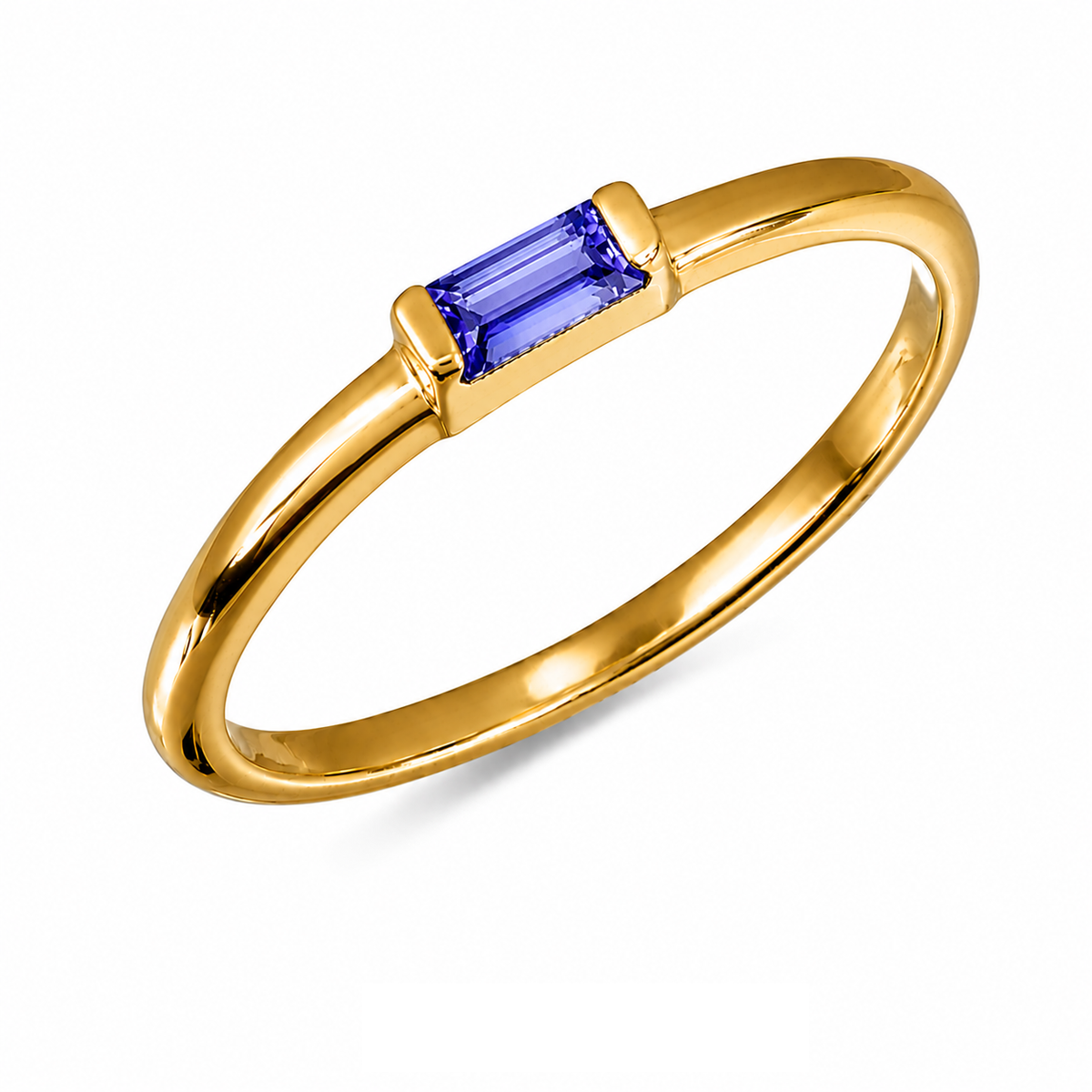 Faye Ring | Tanzanite handmade jewelry by Ke Bella
