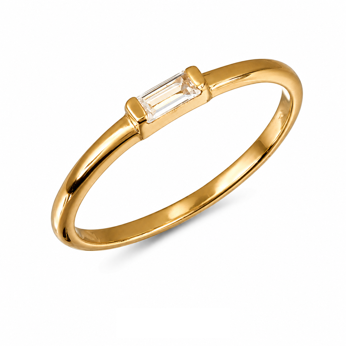 Faye Ring | White Topaz handmade jewelry by Ke Bella