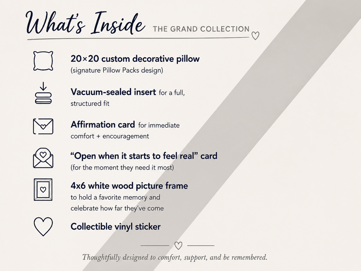 The Grand Pillow Pack for New Grandparents by PillowPackShop, product photo 3