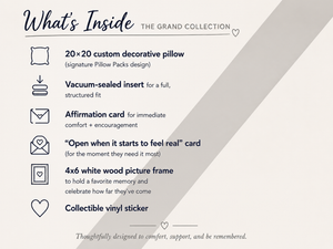 The Grand Pillow Pack for New Grandparents by PillowPackShop, product photo 3