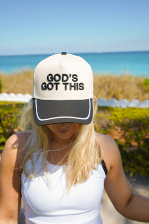 God's Got This - Black Trucker Hat