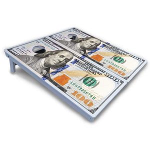 $100 Bill Design - All Weather Series by Cornhole Solutions, Southern home decor detail photo 3