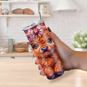 "Cute Baby Cow" 20oz Tumbler