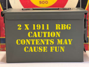 1911 Gift Set With Ammo Can