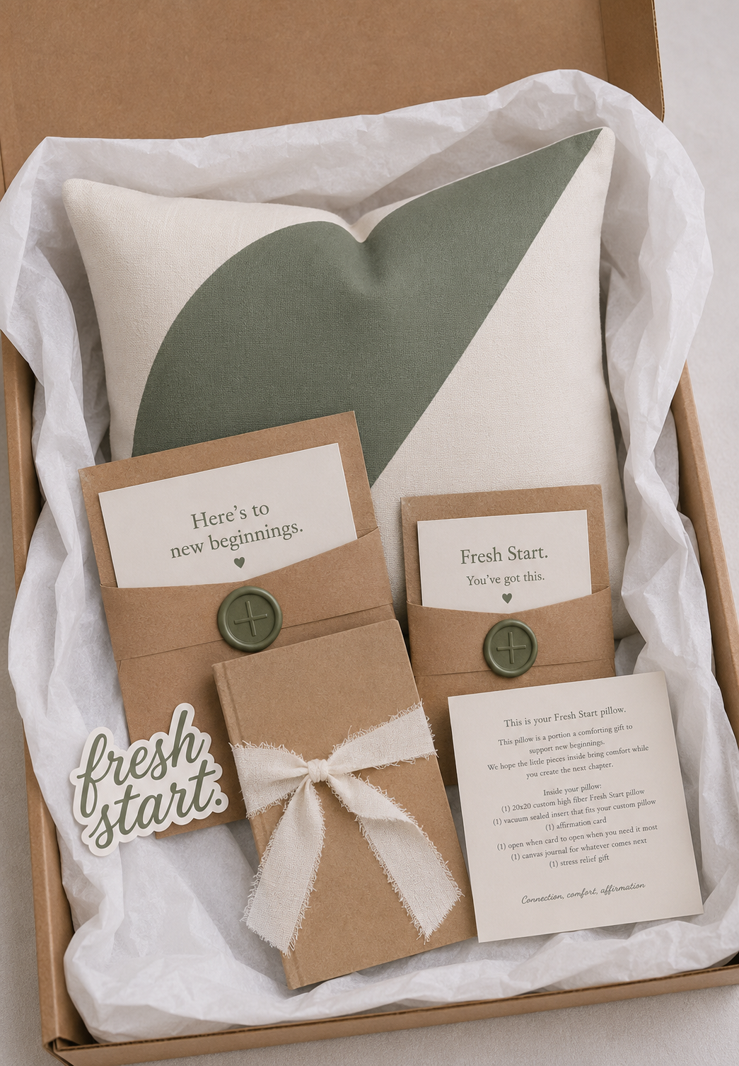 Plot Twist Pillow Pack Mini for a Fresh Start by PillowPackShop