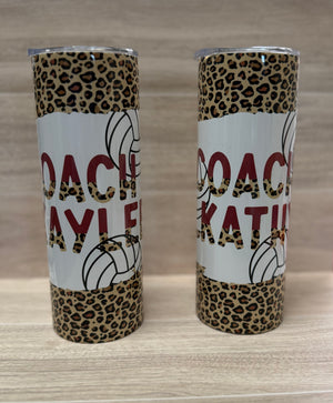 20 oz Double-Wall Stainless Steel Skinny Tumbler