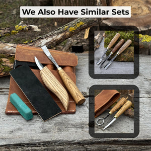 2-Piece Wood Carving Set