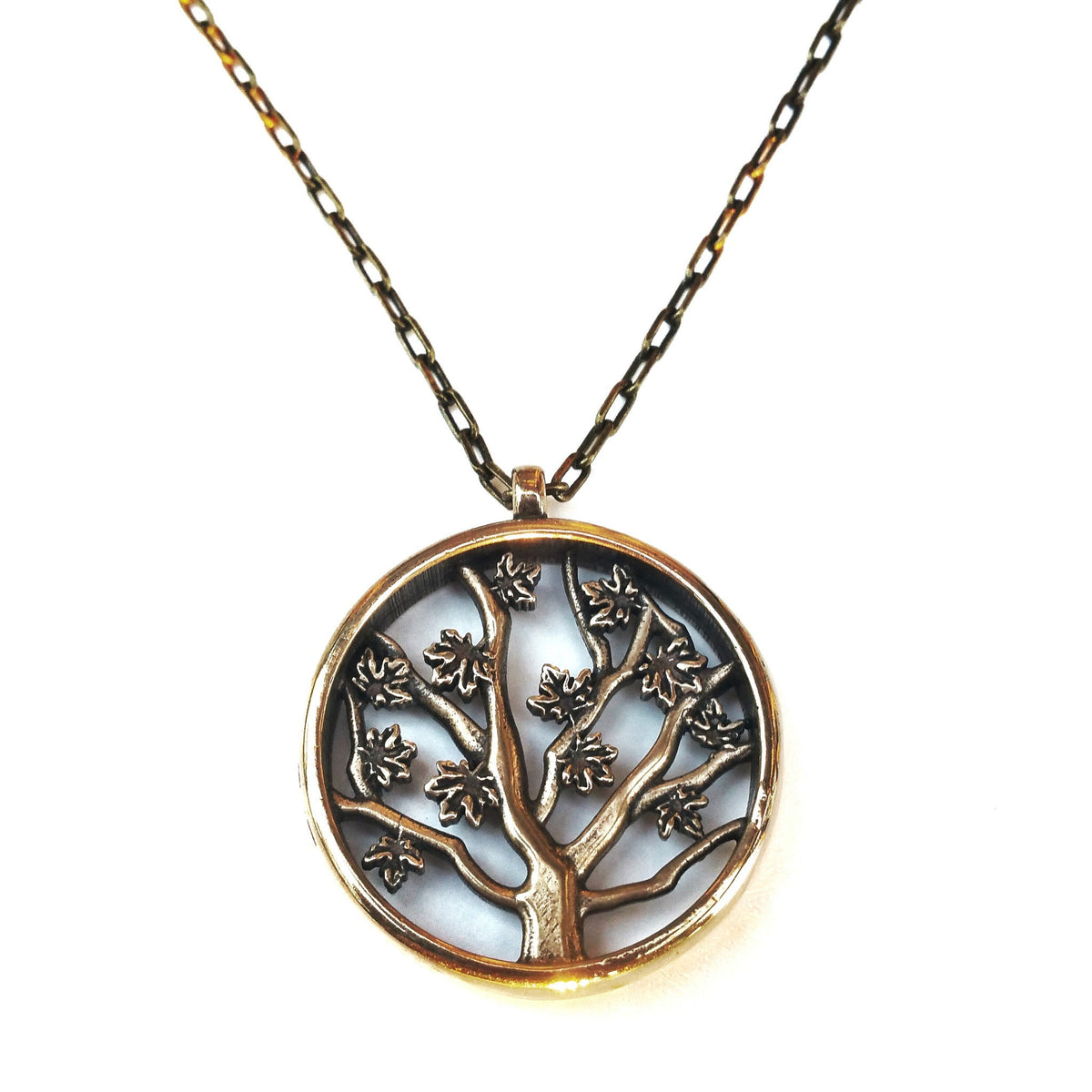 Tree of LIFE Necklace - Bronze Christian necklace by Forged By Fire