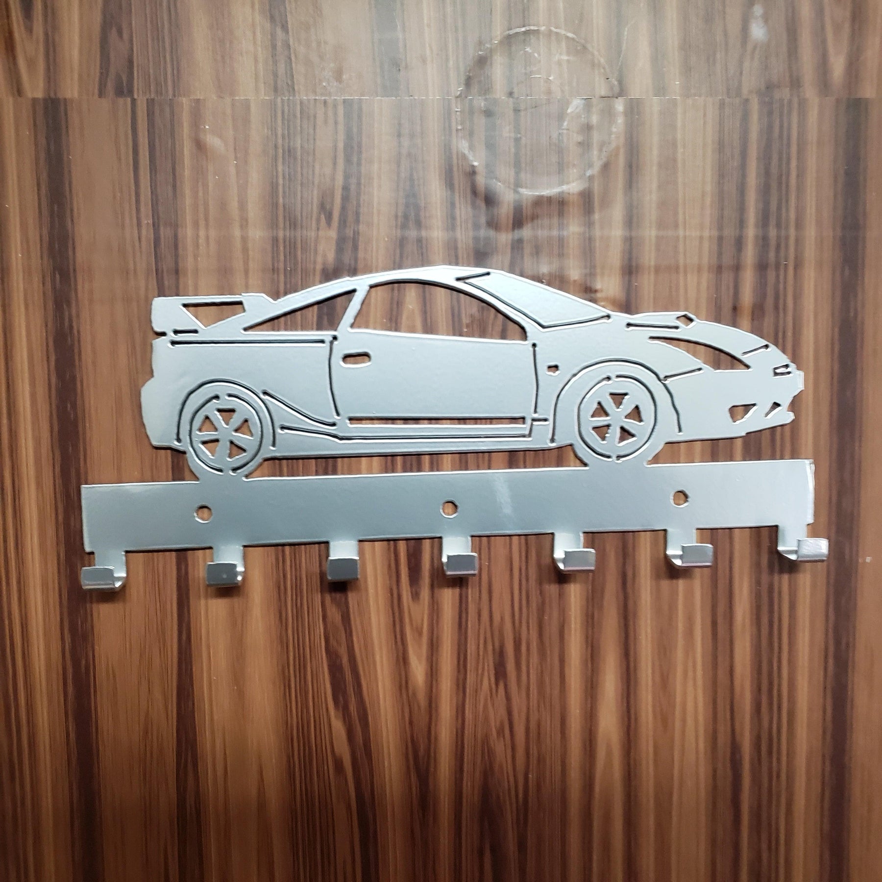 Toyota Celica Key Hanger – Steel Wall Mounted Key Rack – T230 Coupe Key Hook – 12"x6" Import Car Garage Decor