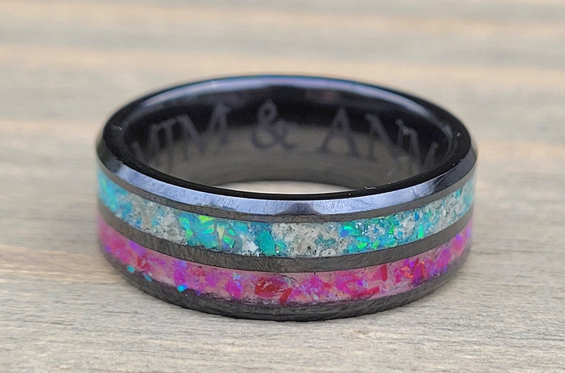Side by Side Memorial Ring