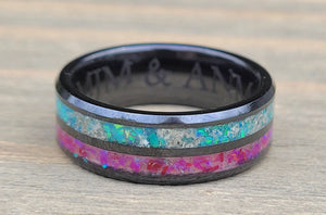 Side by Side Memorial Ring
