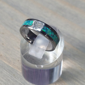 You are My Heart Memorial Ring - Titanium Band