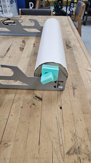 Wall-Mounted Vinyl, Tint, Paper & Cloth Wrap Rack - Modular Storage | Martin Metalwork"