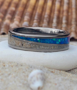 Tidal Serenity Ring - Made from the Beach Sand