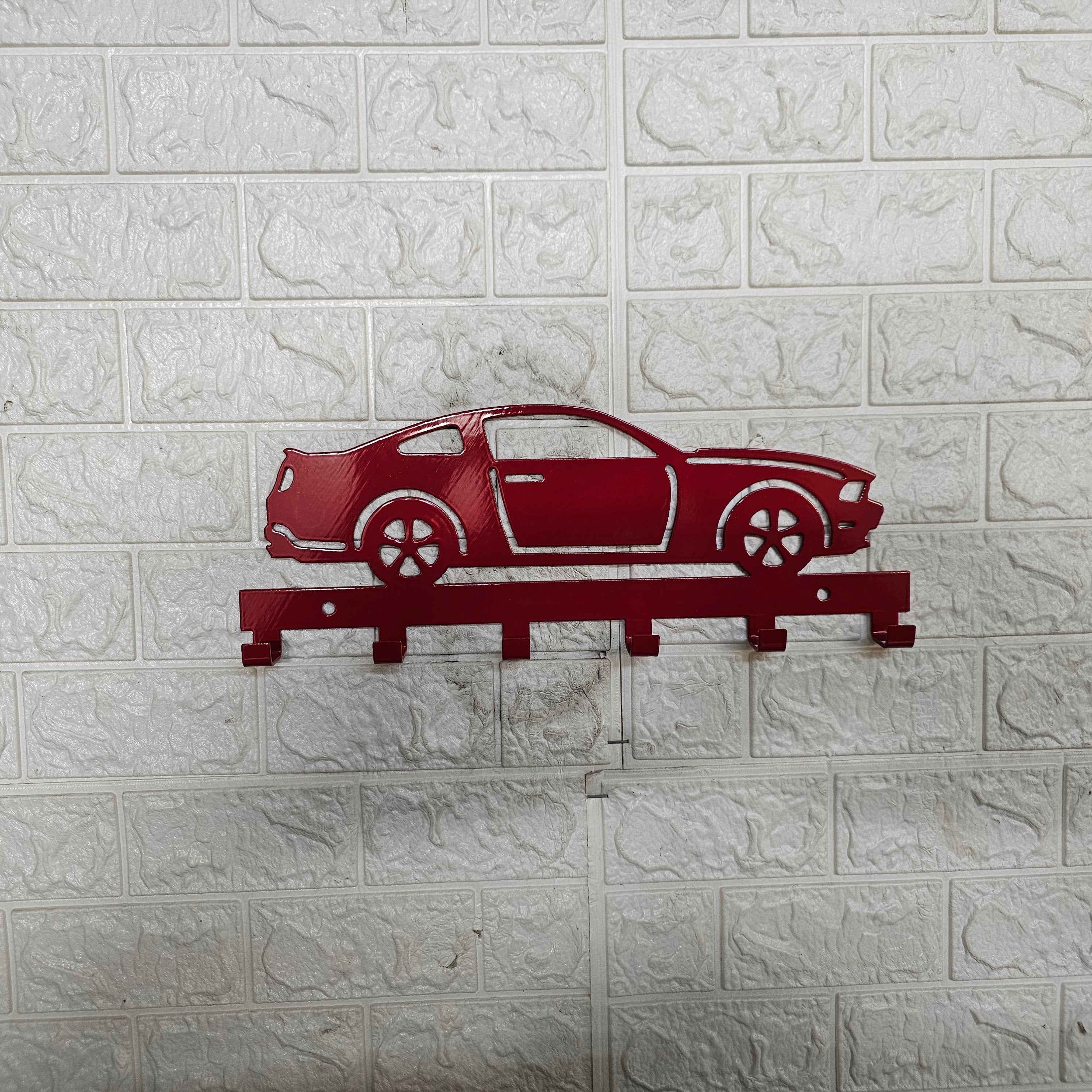 S197 Mustang-Inspired Metal Key Hanger