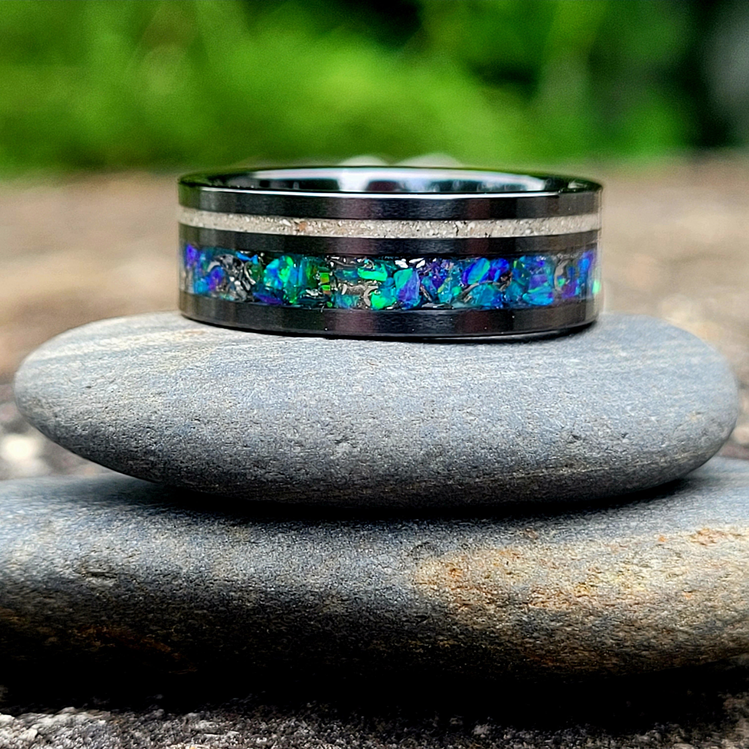 Star Quest Memorial Ring by Cotton Street Art Company, handmade jewelry main product photo