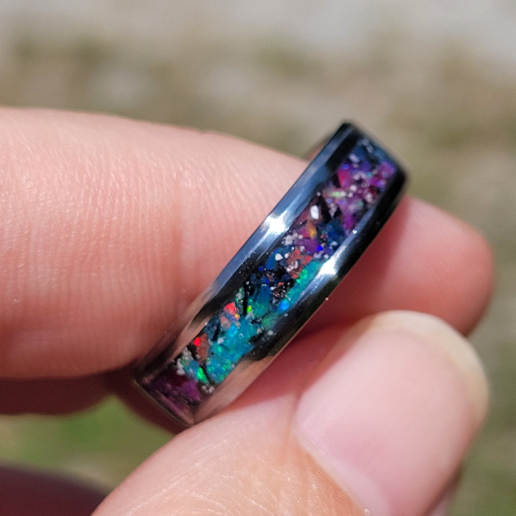 Nebula's Waiting Memorial Ring