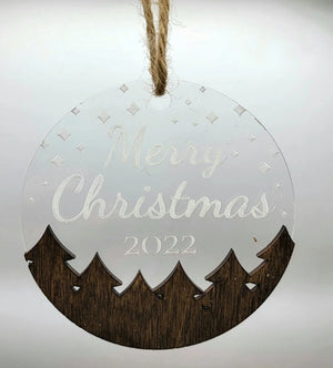 2025 Mountain Ornament EverLee Creations