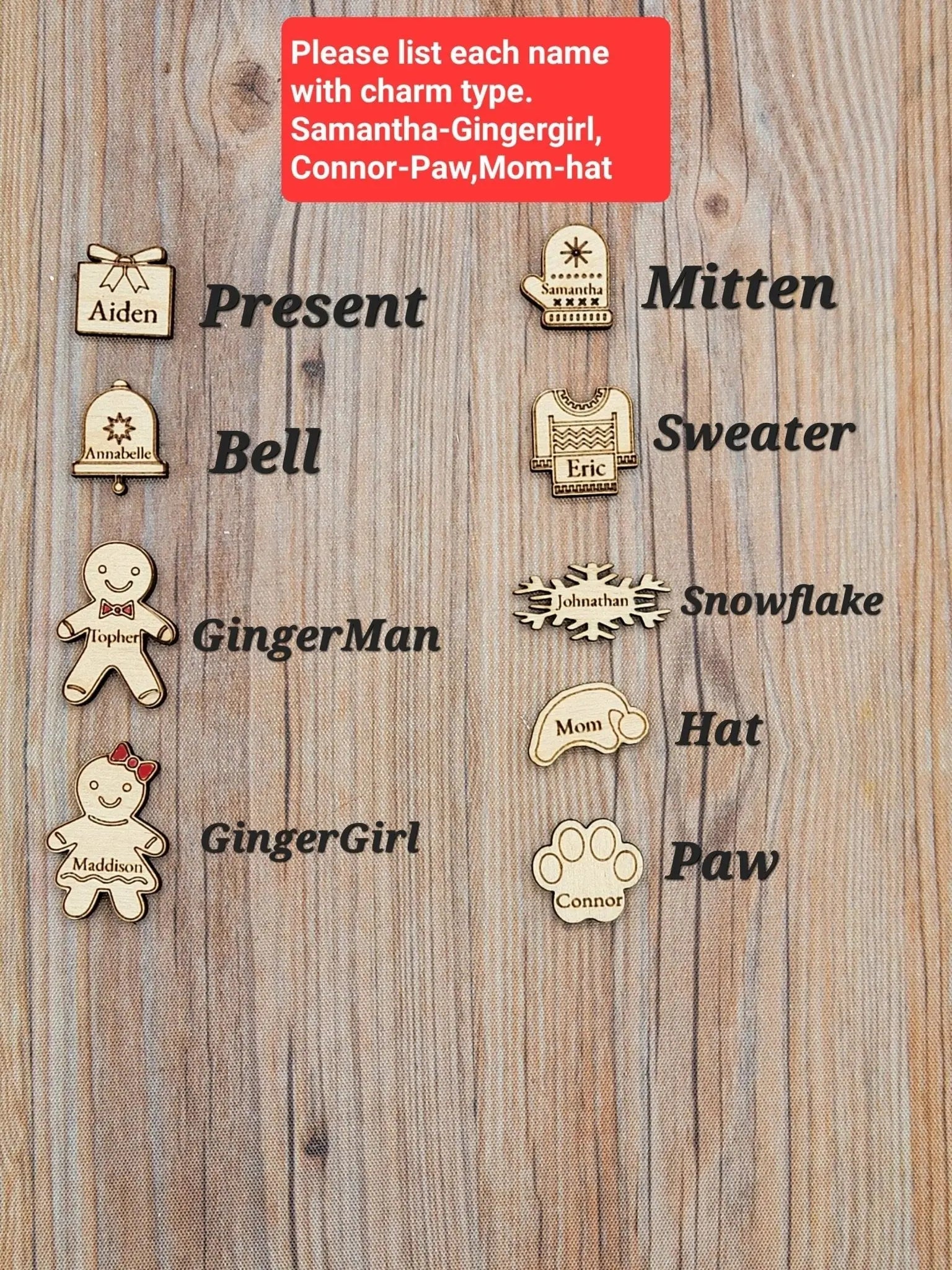 2025 Personalized Gingerbread Family Ornament EverLee Creations