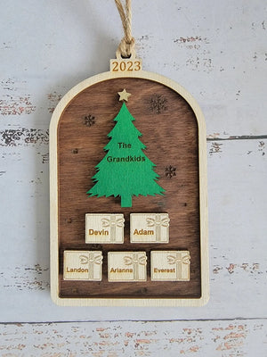 2025 Tree Family Christmas Ornamenet EverLee Creations