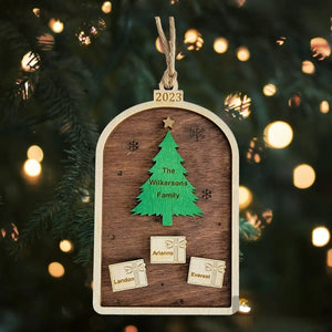 2025 Tree Family Christmas Ornamenet EverLee Creations