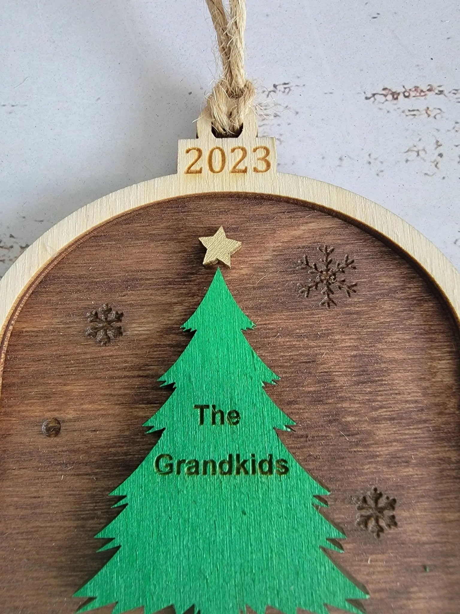 2025 Tree Family Christmas Ornamenet EverLee Creations