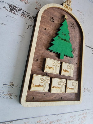 2025 Tree Family Christmas Ornamenet EverLee Creations