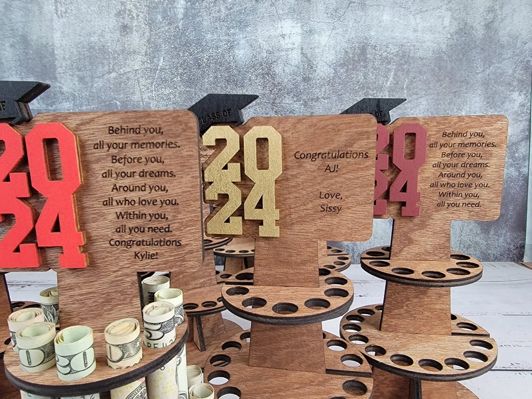 2026 Personalized Graduation Gift Money Holder EverLee Creations