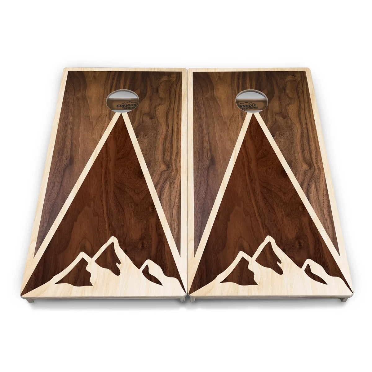 Stain Look Mountain Cornhole Boards – Tournament Series