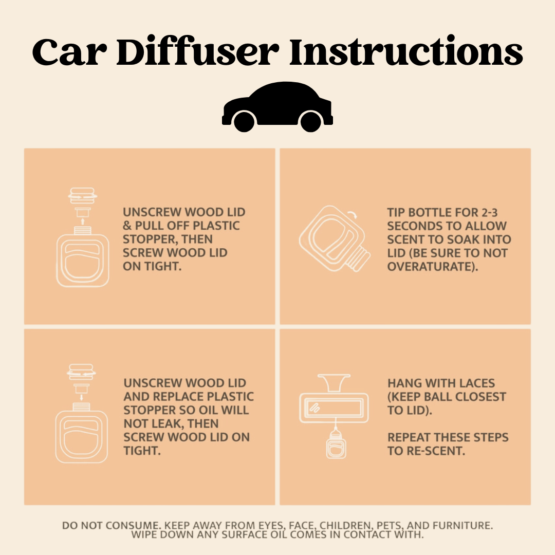 Vanilla Era Car Diffuser by Lucid Coast Co. product image 4