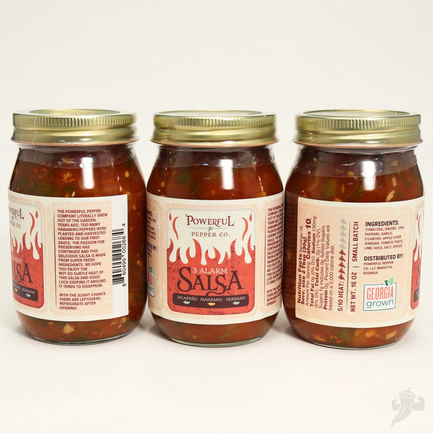 3 Alarm Salsa by Powerful Pepper Company, Southern food gift detail photo 4