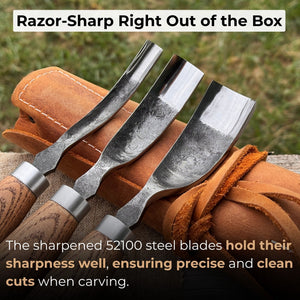 3-Piece Bent Gouge Set