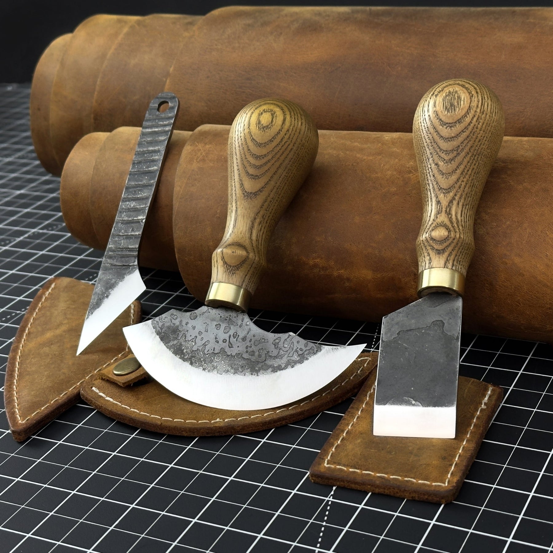 3-Piece Leatherworking Tool Set
