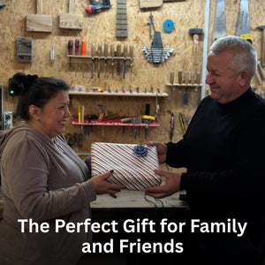 Forged Mushroom Knife with Brush, 6.5 cm (2.56 inches)