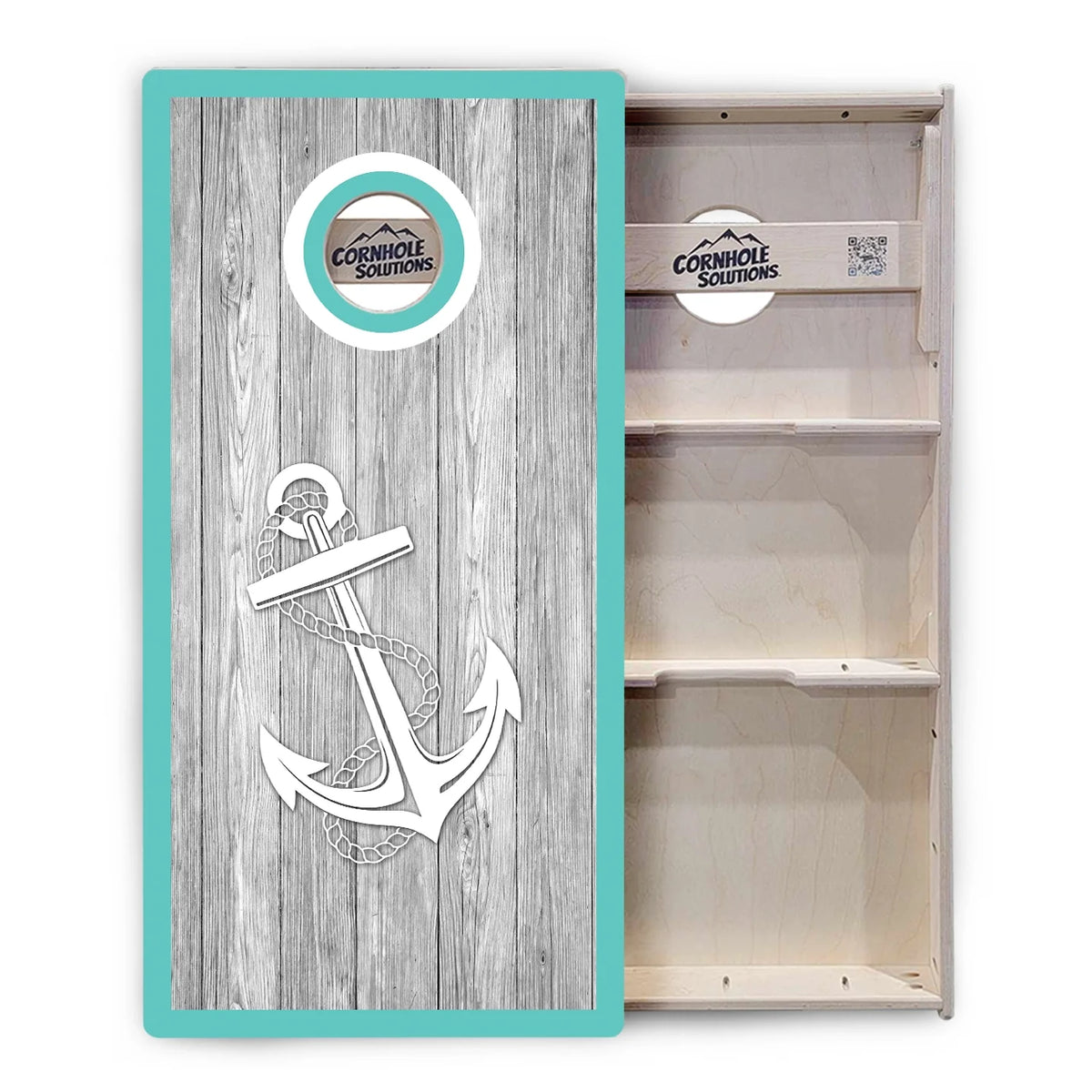 Anchor & Compass Cornhole Boards – Tournament Series
