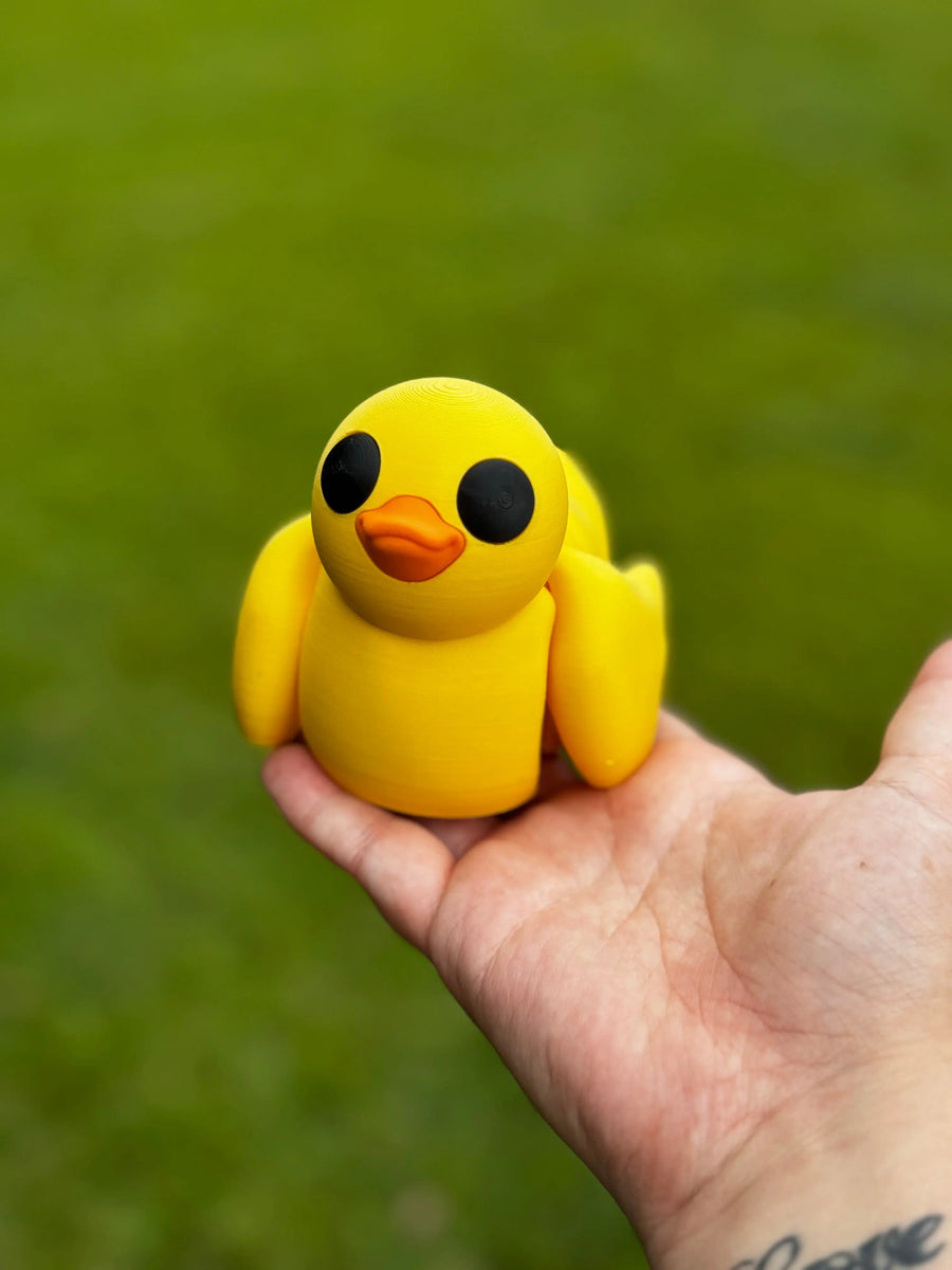 Duck 3D Printed Fidget Toy | Large Made-to-Order Sensory Toy