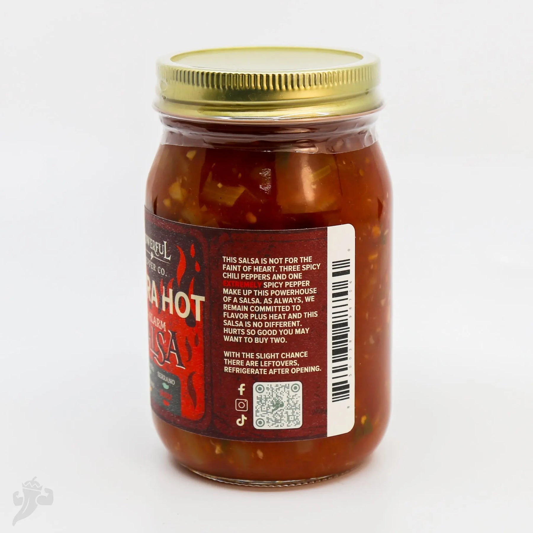 4 Alarm Salsa by Powerful Pepper Company, Southern food gift detail photo 2