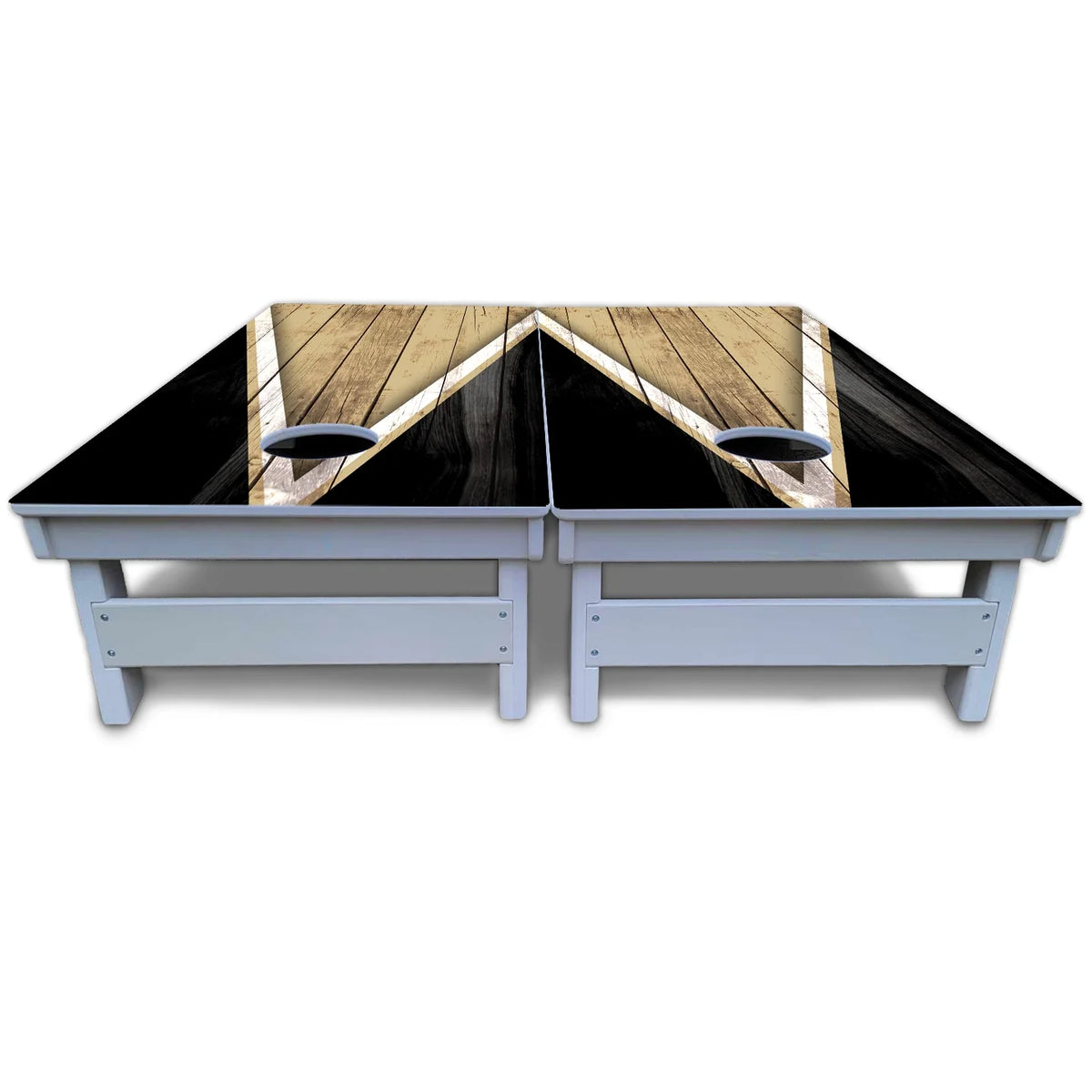 Team Color Triangle Cornhole Boards - All Weather Series