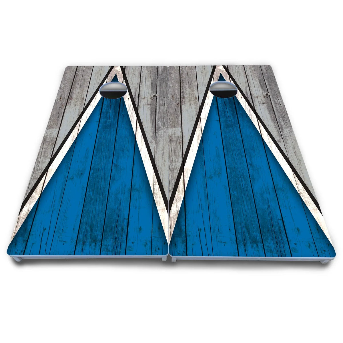 Team Color Triangle Cornhole Boards - All Weather Series